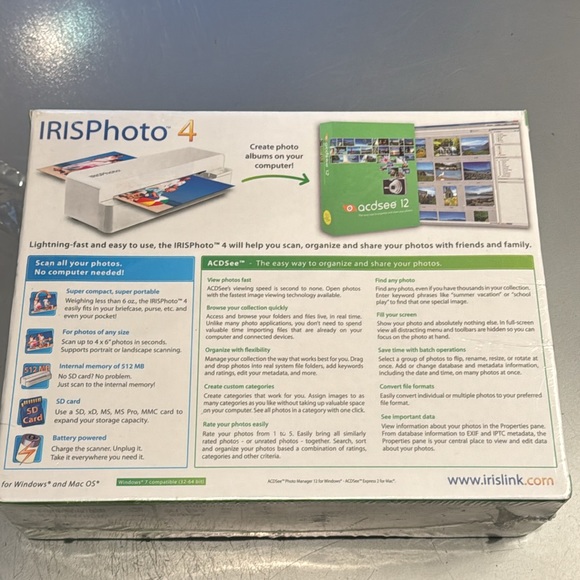 NIB IrisPhoto scanner - Picture 3 of 6